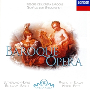 【輸入盤】Treasures of Baroque Opera / Sutherland, Horne, Baker