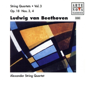 【輸入盤】Beethoven;Quartets 3 + 4