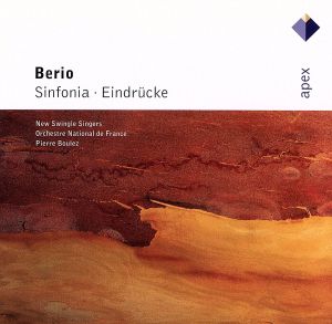 【輸入盤】Berio: Sinfonia / Eindrucke