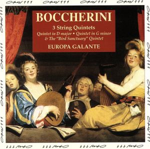 【輸入盤】Boccherini;3 String Quintet