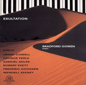 【輸入盤】Exultation - Bradford Gowen
