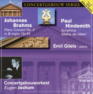 【輸入盤】Brahms: Piano Concerto No.2, Hindemith: Mathis der Maler