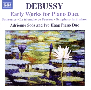 【輸入盤】Debussy:Early Works for Piano Duet