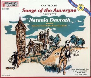 【輸入盤】Songs of the Auvergne