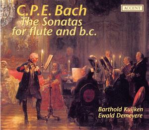 【輸入盤】Cpe Bach: Flute Sonatas