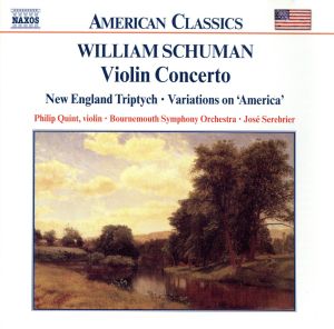 【輸入盤】Violin Concerto / Variations on America