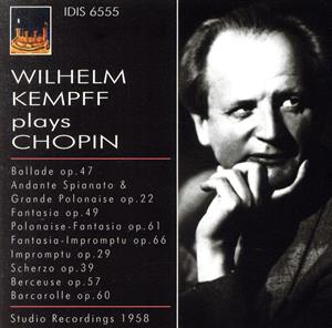 【輸入盤】Wilhelm Kempf Plays Chopin