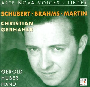 【輸入盤】Schubert/Brahms/Martin: Lieder
