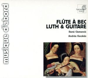 【輸入盤】Flute a Bec Lute & Guitare