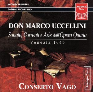 【輸入盤】Uccellini;Sonate/Correnti Ad a