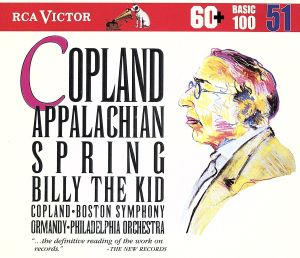 【輸入盤】Appalachian Spring / Billy the Kid