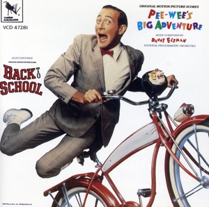 【輸入盤】Pee Wee's Big Adventure (1985 Film) / Back To School (1986 Film): Original Motion Picture Scores [2 on 1]