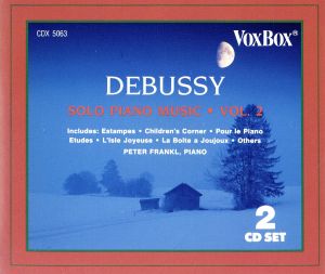 【輸入盤】Debussy:Solo Piano Music 2