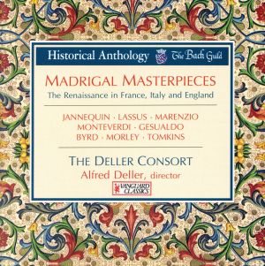 【輸入盤】Madrigal Masterpieces