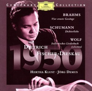 【輸入盤】Brahms/Schumann/Wolf;Lieder