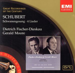 【輸入盤】Schwanengesang, 4 Lieder - Fischer-Dieskau, Moore