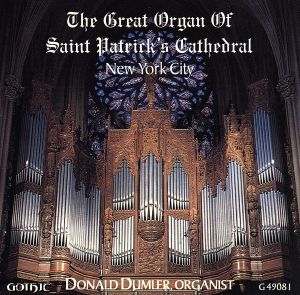 【輸入盤】Great Organ of St Patrick's