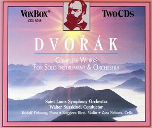 【輸入盤】Dvorak:Works for Solo Instruments & Orchestra