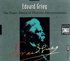 【輸入盤】Grieg-the Piano Music in His