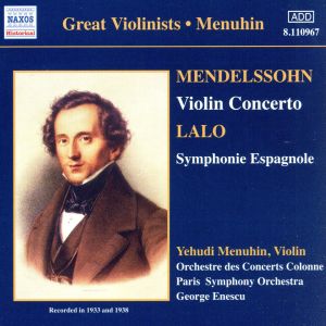 【輸入盤】Great Violinists: Menuhin