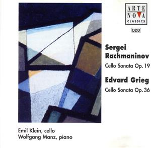 【輸入盤】Rachmsninov:Cello Sonata in G Minor / Grieg:Cello Sonata in a Minor