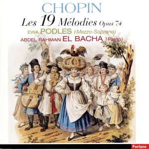 【輸入盤】Frederic Chopin: Les 19 Melodies Op