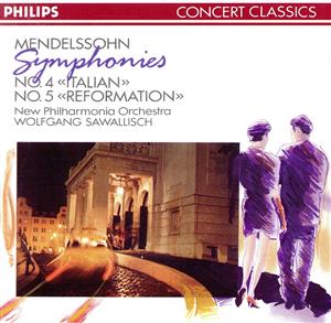【輸入盤】Mendelssohn: Symphonies 4 & 5