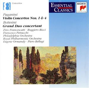 【輸入盤】Paganini;Violin Concertos
