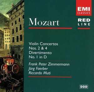 【輸入盤】Mozart:Violin Concertos 2