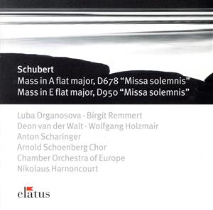 【輸入盤】Schubert: Missa Solemnis