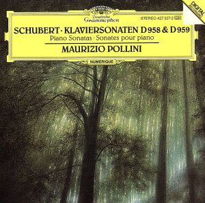 【輸入盤】Franz Schubert:Klaviersonaten D 958 & D 959