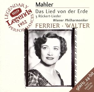 【輸入盤】Mahler: Das Lied von der Erde / Bruno Walter