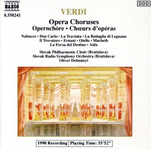 【輸入盤】Verdi:Opera Choruses