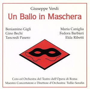 【輸入盤】Un Ballo in Maschera