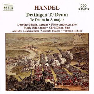 【輸入盤】Dettingen Te Deum