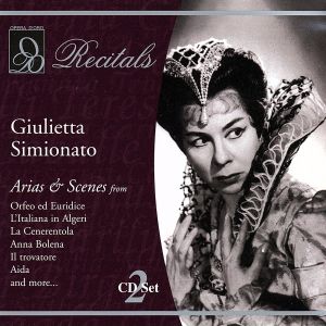 【輸入盤】Giulietta Simionato