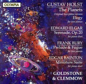 【輸入盤】Holst;Planets for 2 Pianos/Elg