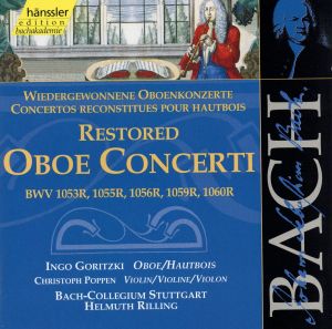 【輸入盤】Bach:Restored Oboe Concerti