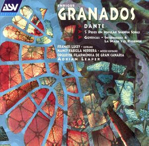 【輸入盤】Granados: Dante/Cinco Piezas