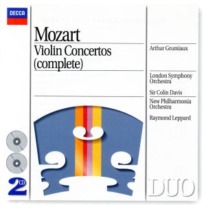 【輸入盤】Mozart:Violin Concerti 1-5