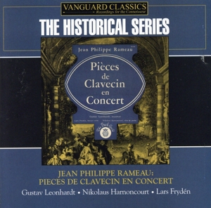 【輸入盤】Jean Philippe Rameau:Rameau: Pieces de Clavecin en Concert