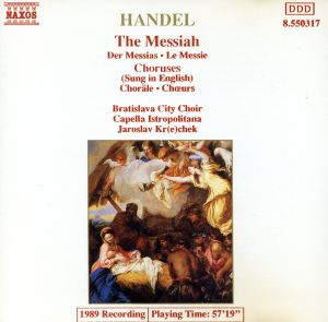 【輸入盤】Messiah Choruses (In English)