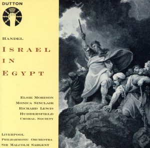 【輸入盤】Handel;Israel in Egypt