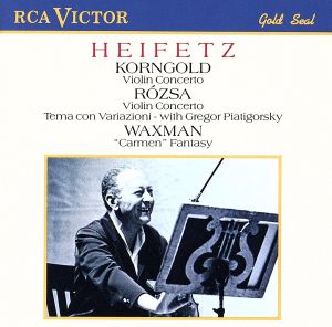 【輸入盤】Korngold, Rozsa: Violin Concertos / Waxman: Carmen Fantasy