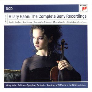 【輸入盤】Hilary Hahn: The Complete Sony Reccrdings