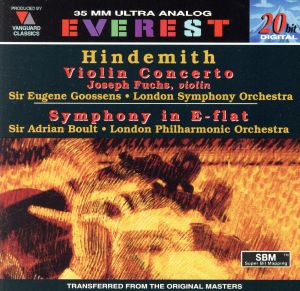 【輸入盤】Hindemith;Violin Concerto