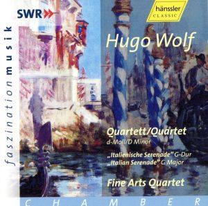 【輸入盤】Wolf: String Quartet in D Min