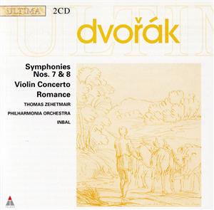 【輸入盤】Dvorak: Sym.7 & 8/Violin Con