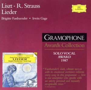 【輸入盤】Liszt/Strauss: Lieder