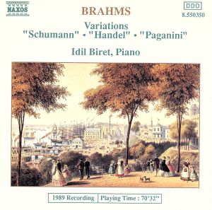 【輸入盤】Brahms:Variations